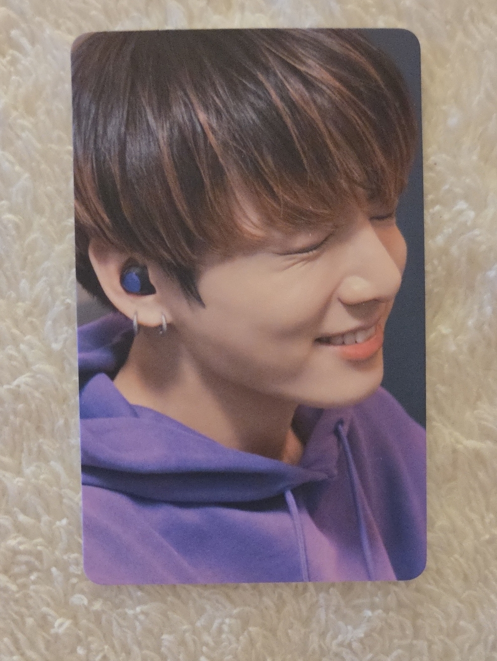 BTS Jungkook Samsung Galaxy Buds+ Photocard